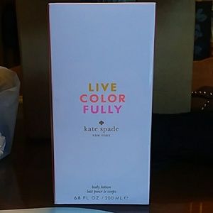 Kate Spade LIVE COLOR FULLY Body Lotion
